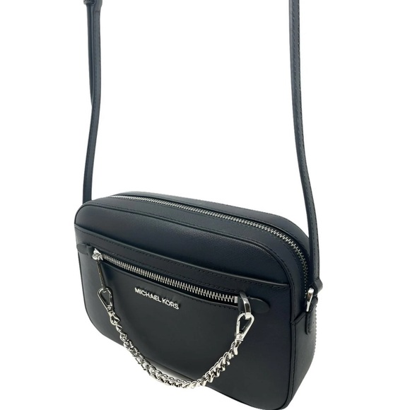 *4/26 entries* Buyers Appreciation- Michael Kors Black & Silver Chain Crossbody - Picture 3 of 5